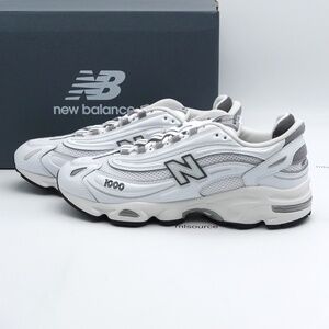NEW New Balance 1000 Sneakers Men's M1000D White/Grey